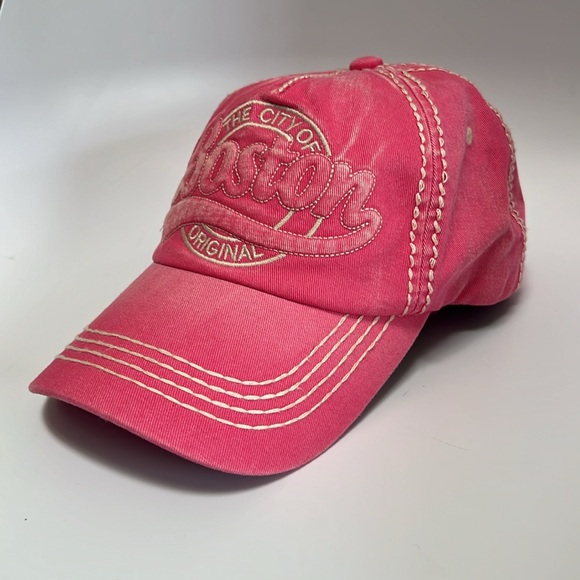 BOSTON HAT - the city of Boston original! PINK - Picture 2 of 5